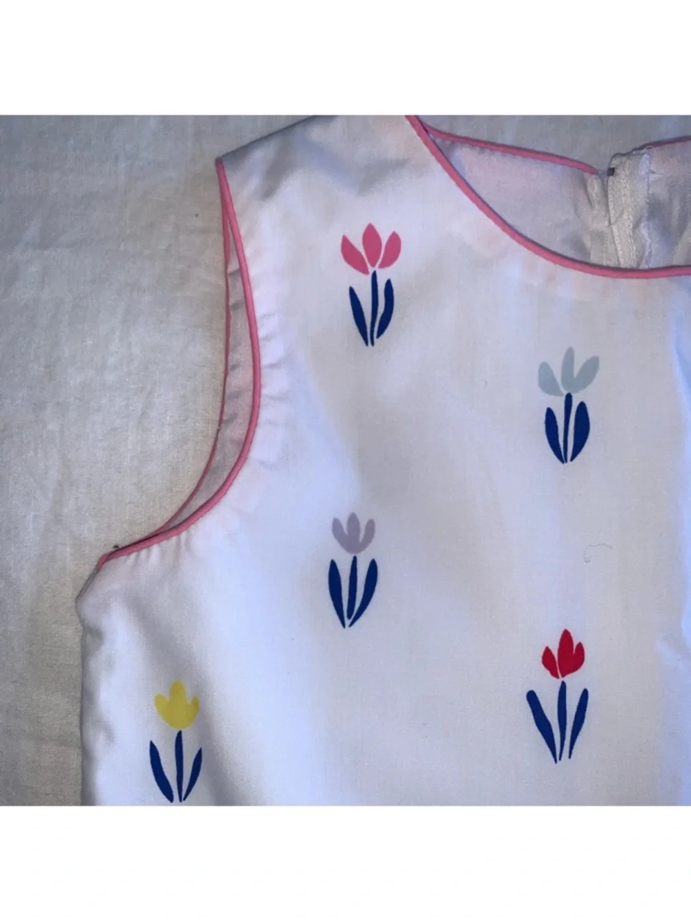 TBBC Mae Ryan romper Travilah Tab Tulip print Sz 12 NWT